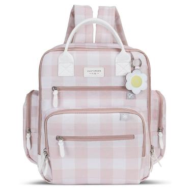 Imagem de Mochila de Maternidade MasterBag Urban Margarida Rosa