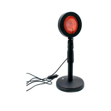 Imagem de Luminária Por Do Sol Luz Noturna Projetor Led Sunset