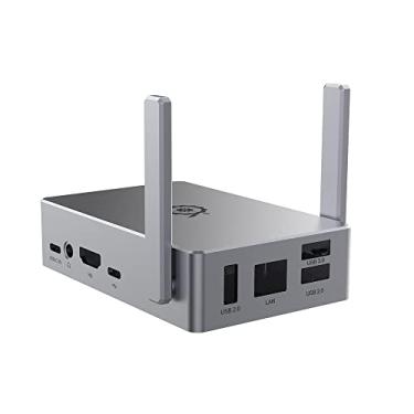 Imagem de Orange Pi Capa protetora de metal 5/5B - compatível com computador de placa única Orange Pi 5/5B