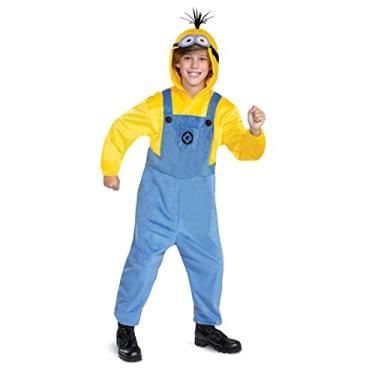 Imagem de Disguise Kevin Minion Costume for Kids, Official Minions Rise of Gru Kevin Costume Outfit and Headpiece, Child Size Large (10-12)