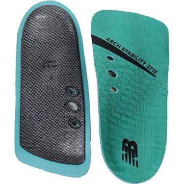 Imagem de New Balance Palmilhas 3715 3/4 Arco Estabilidade Palmilha, Azul-petróleo, Medium/M 13 D US