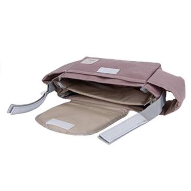 Imagem de Sacos de Armazenamento Suportes Pano Oxford para Carrinho de bebê Fralda Armazenamento Carrinho Com Copo (listras de menta)