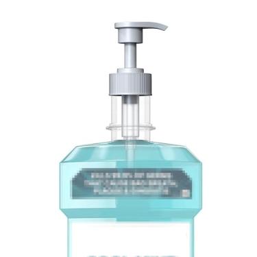 Imagem de Compatível com bomba de enxaguante bucal Listerine para garrafas de 1 e 1,5 litro da kitchentoolz - Dispensação fácil e sem bagunça