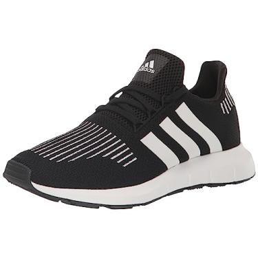 Imagem de adidas Tênis masculino Swift Run 1.0, Núcleo preto/branco/branco, 45