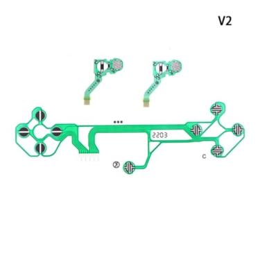 Imagem de Pelicula flat controle PS5 DualSense V1.0 - para o modelo CUH-ZCT1" (A) flex condutiva ps5