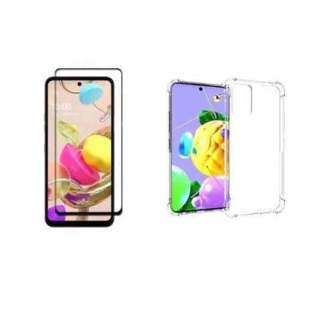 Imagem de Capa Case Anti Shock LG K52 + Película Vidro 3D  - Universo