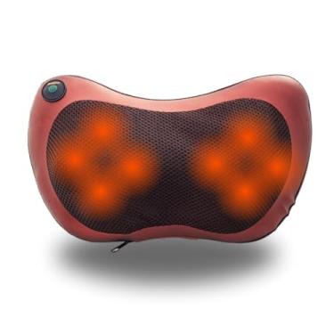 Imagem de Travesseiro Almofada Encosto Massageador Movimentos Shiatsu Lombar Pescoço Veicular