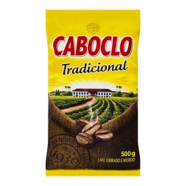 Imagem de Café Torrado e Moído Tradicional CABOCLO 500g