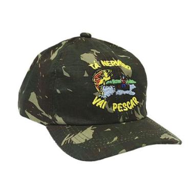 Imagem de Boné Militar Rip Stop Bordado Tá Nervoso  Camuflado - Mundo do Militar