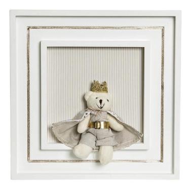 Imagem de Quadro Príncipe Com Corôa E Capa Quarto Bebê Infantil Menino - Potinho