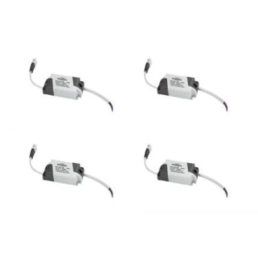 Imagem de Kit C/4 - Driver Reator Fonte P/Painel Led Blumenau 24W