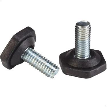 Imagem de Kit com 100 Pés Niveladores 1/4x3/4 com base de 22MM - Escritex