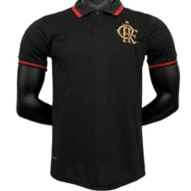 Imagem de Camisa Polo Flamengo 23/24 Preta E Vermelha