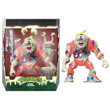 Imagem de Super7 ULTIMATES! Teenage Mutant Ninja Turtles Muckman and Joe Eyeball (Glow in The Dark) - 7" TMNT Action Figure with Accessories Classic Cartoon Collectibles and Retro Toys