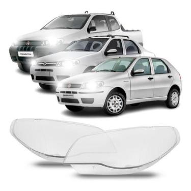 Imagem de Par Lente Farol Palio G3 2004 2005 2006 2007 08 09 2010 2011 - BBS