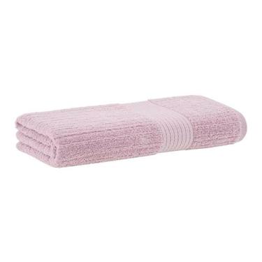 Imagem de Toalha de Banho Fio Penteado Canelado Rosa 0,70 X 1,40M - BUDDEMEYER, 