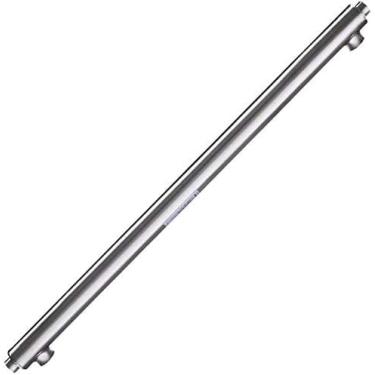 Imagem de AB Trocador de calor de braço lateral de 96 cm, trocador de calor de aleta de parede única, aço inoxidável 304 aprimorado, aquecedor de água 3/10.2 cm FNPT e água fria FNPT 22.500 Btu/h