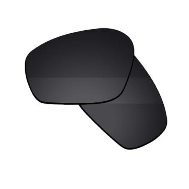 Imagem de Boldbright Lentes de substituição compatíveis com óculos de sol Oakley Field Jacket OO9402 - Stealth Black