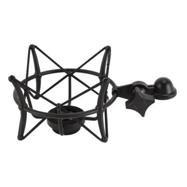 Imagem de Montagem Antichoque de Microfone para Neumann TLM103 TLM193 TLM127 TLM170 MK4 Microfone Condensador de Estúdio, Porca de Conversão de 5/8 a 3/8, Suporte de Microfone (Ouro)