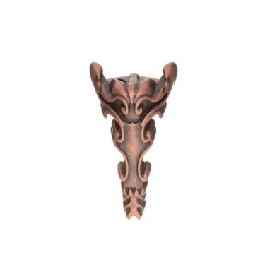 Imagem de Pezinho Atena Enfeite Artesanato 4 Peças Decoração Metal Caixas - Meta