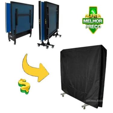 Imagem de Capa fechada para ping pong tênis mesa tamanho padrão - CORTINAS_HOUSE