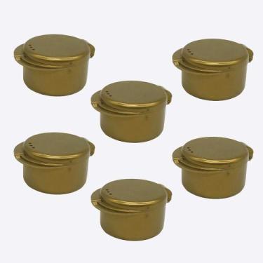 Imagem de Kit 6 Potes de Plástico com Tampa para Doces e Lembrancinhas - Piter P