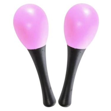 Imagem de Maracas Infantil em ABS Par Liverpool, Fúcsia