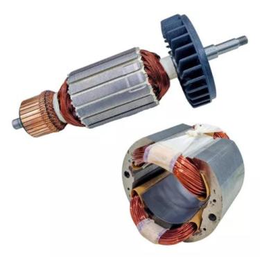 Imagem de Kit Completo Induzido + Bobina Para Makita Ga7040 220v - Bolte