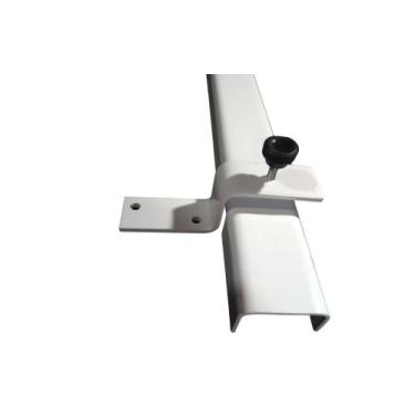 Imagem de 2 kits Tranca Para Porta e Janela - Uno Metal, Branco