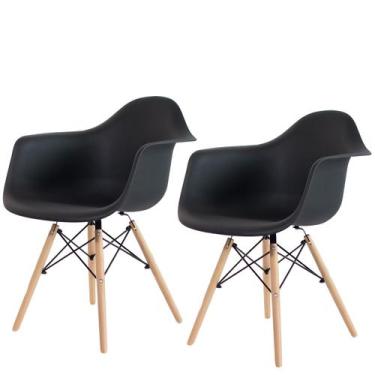 Imagem de Kit 2 Poltronas Decorativas Charles Eames Eiffel 132PP - Riverside,  P