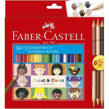 Imagem de Lápis Cor 024 Faber Castell Caras e Cores - FABER CASTELL(3)