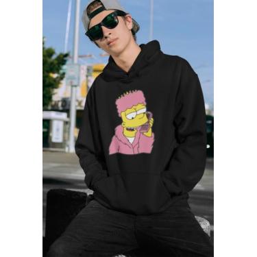 Imagem de Blusa de Frio Moletom Bart Simpson - nave street, GG