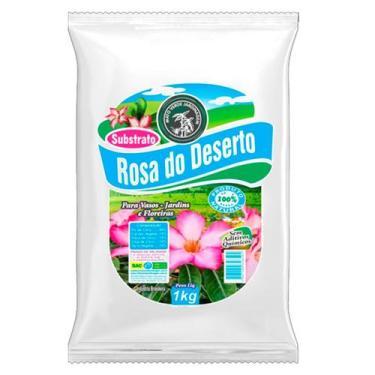 Imagem de Substrato P/ Rosa Do Deserto 1 Kg Adubo Mato Verde Ouro Verde