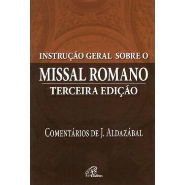 Imagem de Livro - Instrução geral sobre o missal romano