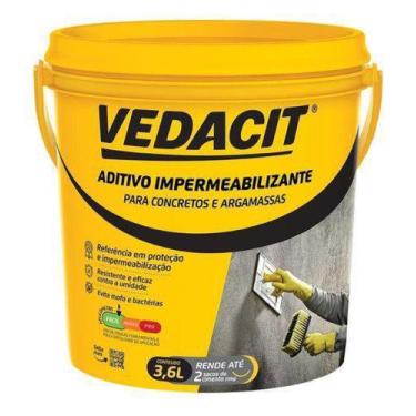 Imagem de Impermeabilizante Redutor Vedacit 3,6L
