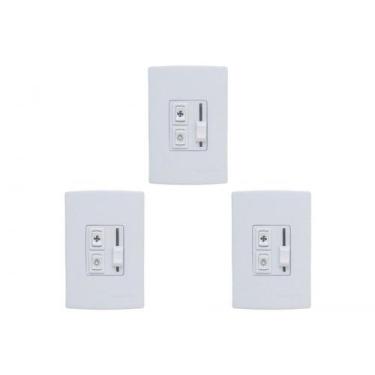 Imagem de Kit C/3 - Controle Ventilador Qualitronix Luz+Reversor Em...