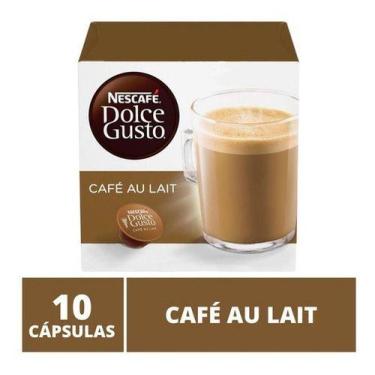 Imagem de Café em cápsula Nescafé Dolce Gusto Au Lait 10 unidades - Nestlé