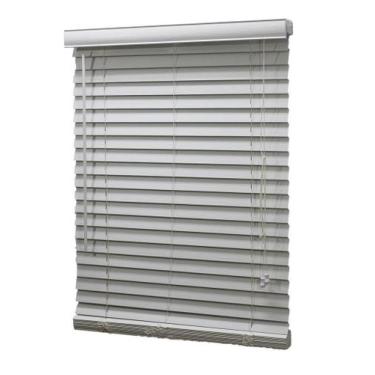 Imagem de Persiana Horizontal Pvc 50Mm Forest Branca 60 (L) X 160 (A) - Euroflex