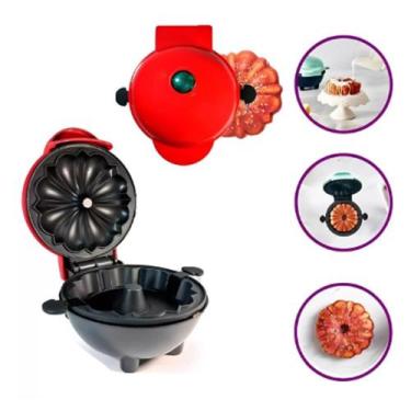 Imagem de Máquina De Assar Mini Bolo Pão Cake Assadeira Elétrica 110v - stuff