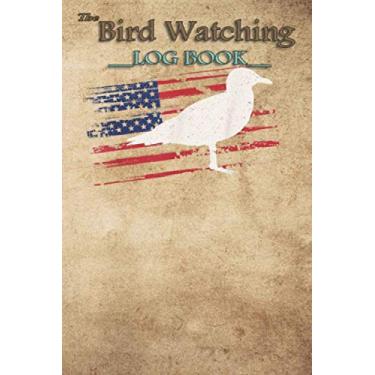 Imagem de Bird Watching Log Book - Booby US American Flag Bird Animal 4th Of July USA Gift: The perfect notebook/log book for Birders & Bird Watchers (6 x 9, 100 Page Blank Lined)