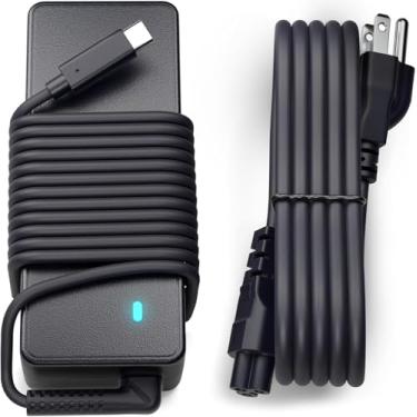 Imagem de PowerSource 65 W 45 W Usb C Tipo-C Pd Ul Listado Carregador Longo de 14 Pés para Hp Elitebook 1030 G2, Elite X2 1012 G1, Spectre X360 12 Pro 13 15, Chromebook, Envy Usb-C Cabo de Carregador de Fonte D