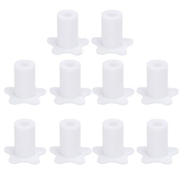 Imagem de Kit de Roteamento de Cabo de Silicone para Starlink, Ilhós de Parede Com Tampa de Orifício de Cabo de Antena de 16 Mm, Proteção Confiável e Arranjo de Cabos Organizado (WHITE)