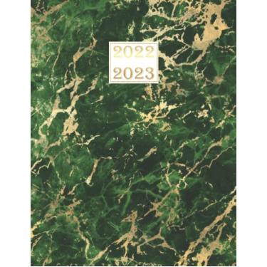 Imagem de 2022-2023 Planner: Daily Weekly and Monthly, 24 Months Calendar, Vision Boards, To Do Lists, Notes | Special Gold Marble Cover Edition