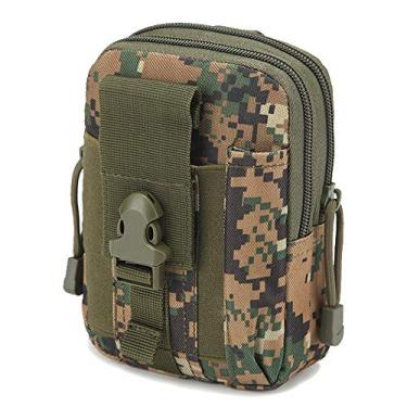 Imagem de Bolsa de cinto tática | Bolsa de celular universal para uso externo EDC com coldre militar para iPhone X 8 7 6 6s Plus Samsung Galaxy S8 S7 S6 S5 S4 S3 Note 8 5 5 4 3 2 LG HTC, Camouflage-A