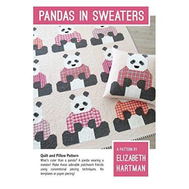 Imagem de Elizabeth Hartman Pandas em padrão de suéteres, nenhum