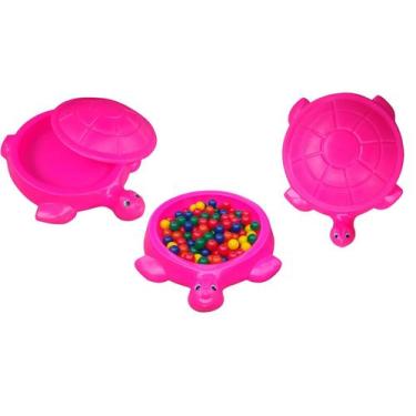 Imagem de Tanque de Areia 3 em 1 Infantil Brinquedão-Tanque Areia-Piscina e Pisc