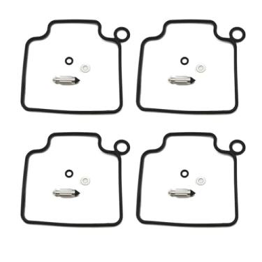 Imagem de Kit de reparo de carburador peças de junta de agulha flutuante para Honda VT600C VT600CD VT600 VT 600 C/CD/CD2 Shadow 600 1999-2003 (4 conjuntos)