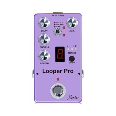 Imagem de Pedal de Loop e Afinador Rowin RE-05 Loop Pro C/ Efeitos - PD1193