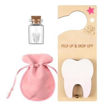 Imagem de Bolsa de suporte de dente, saco de lembrança de dente - Bolsa infantil para salvamentos para dentes de bebê | Bolsa de Goodie de meninos, suportes requintados de lembrança para exibição de quarto