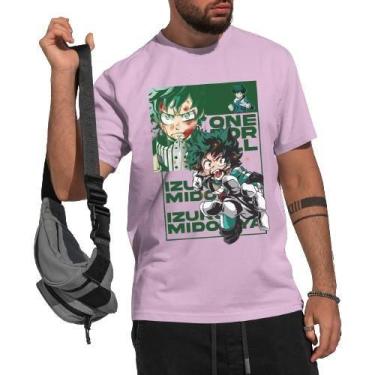 Imagem de Camiseta Algodao My Hero Academia Anime Bakugo Unissex - Abstract Geek